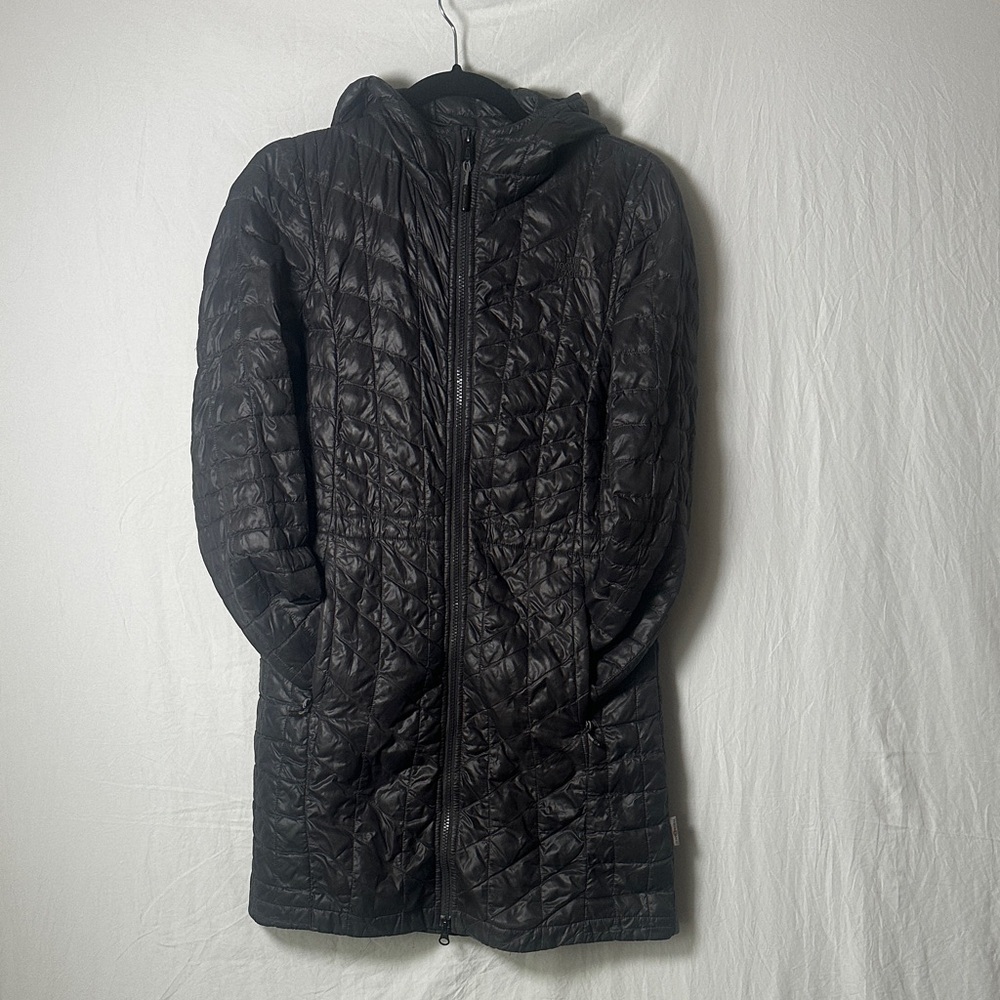 The North Face Charcoal Quilted Jacket